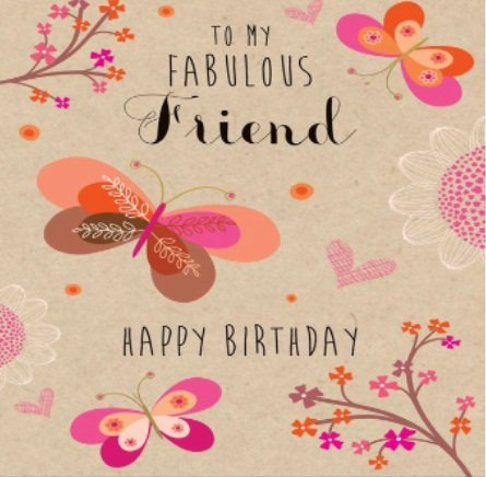 happy birthday friend